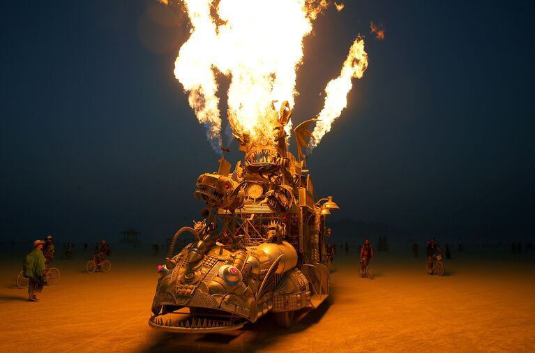 Фестиваль Burning Man в Неваде