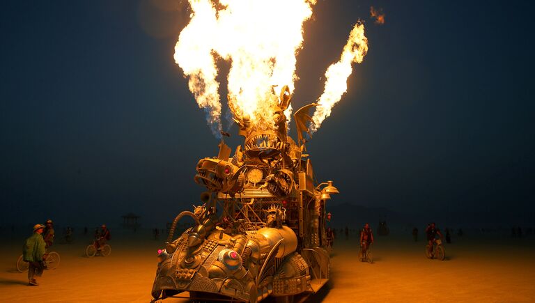 Фестиваль Burning Man в Неваде