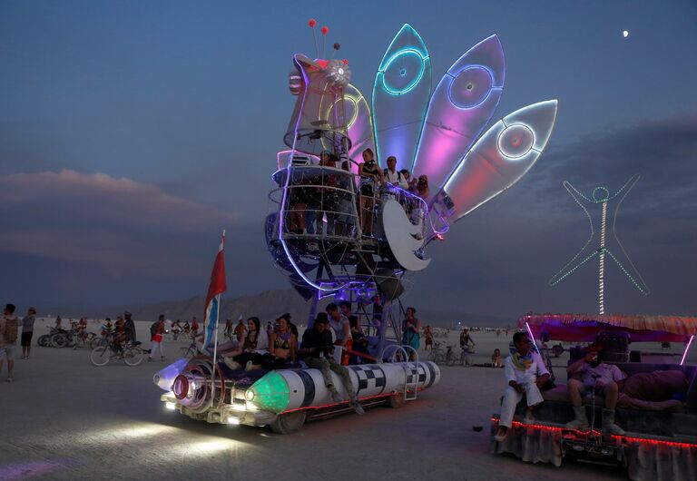 Фестиваль Burning Man в Неваде