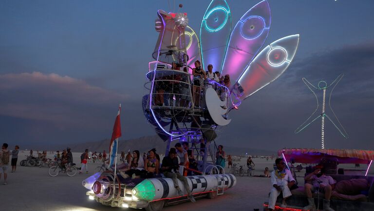 Фестиваль Burning Man в Неваде