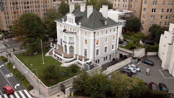 Здание российского торгового представительства в Вашингтоне
