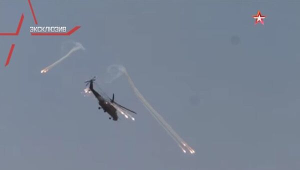 Ми-28Н «Ночные охотники» ВКС РФ испепеляют боевиков ИГИЛ в котле