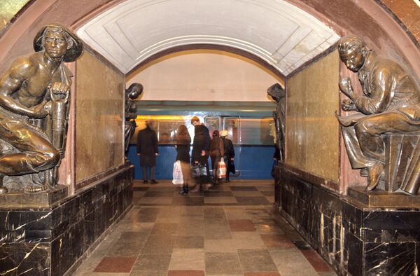 Реконструкция вестибюля станции метро Площадь революции начнется в I полугодии 2010 года