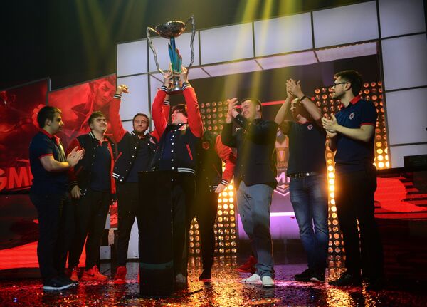 Церемония награждения победителей финала Континентальной лиги League of Legends в кинотелевизионном комплексе Главкино в Московской области