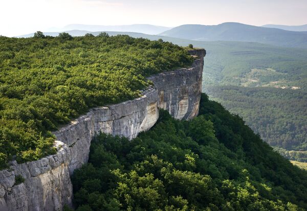Каньон в Бахчисарайском районе Крыма Каньон в Бахчисарайском районе Крыма