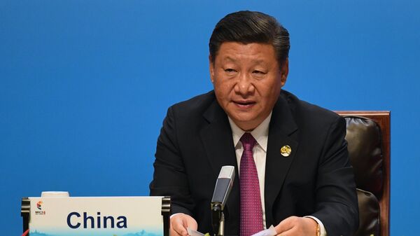 Председатель КНР Си Цзиньпин во время встречи лидеров БРИКС. 4 сентября 2017