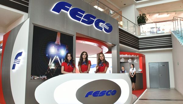 Стенд компании Fesco. Архивное фото