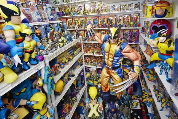 Эрик Ясколка — обладатель самой большой коллекции вещей, связанных с комиксом Люди Икс. Из нового издания Книги рекордов Гиннесса