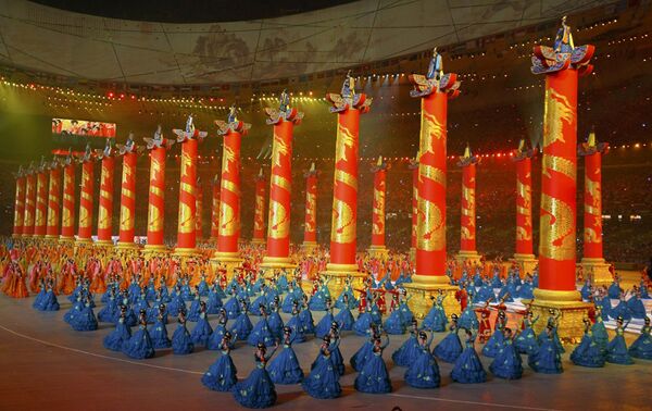 Церемния открытия Олимпийских Игр в Пекине
