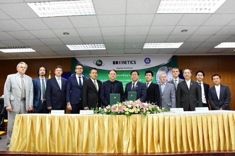 После подписания контракта на постройку циклотронно-радиохимического комплекса в Таиланде