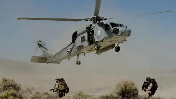 Американский военный вертолет. Архивное фото