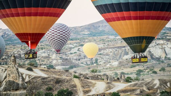 Воздушные шары на Каппадокией, Турция