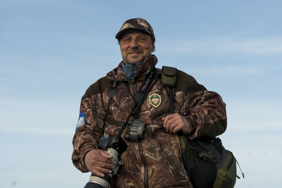 Игорь Олейников, старший государственный инспектор в области охраны окружающей среды государственного природного заповедника Остров Врангеля