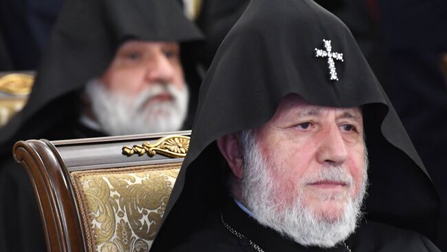 Верховный патриарх и католикос всех армян Гарегин II. Архивное фото
