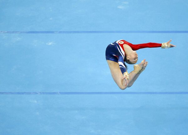 Российская гимнастка Ксения Семенова на Олимпийских Играх