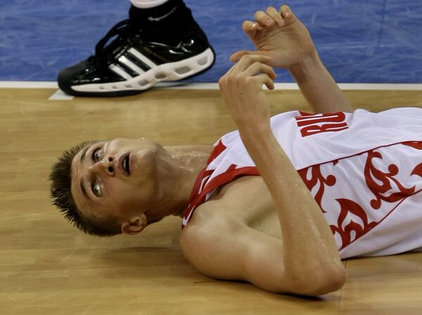 Баскетболист Андрей Кириленко на Олимпийских Играх в Пекине