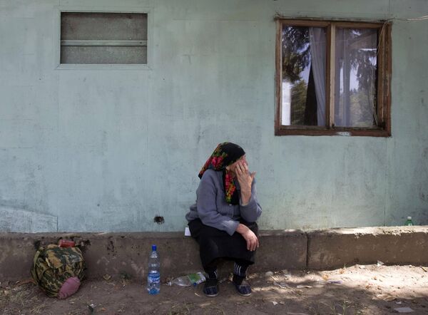 Оставшаяся без крова 73 летняя жительница Южной Осетии