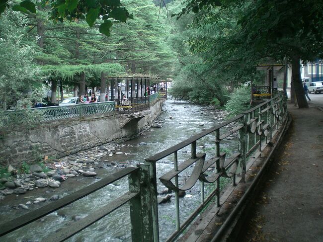 Город Боржоми в Грузии