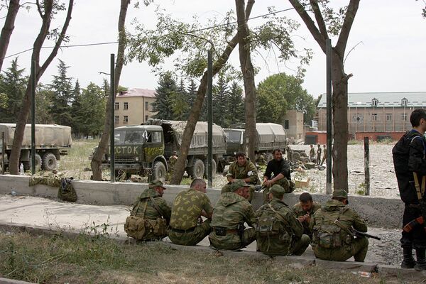 Чеченский батальон Восток в Южной Осетии