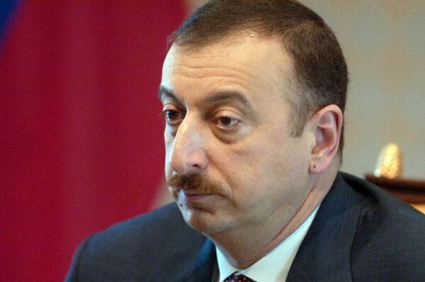 Президент Азербайджана Ильхам Алиев. Архив