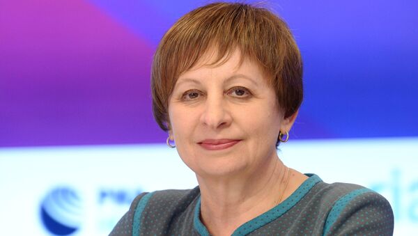 Член Комитета Госдумы РФ по международным делам Ирина Евтушенко. Архивное фото