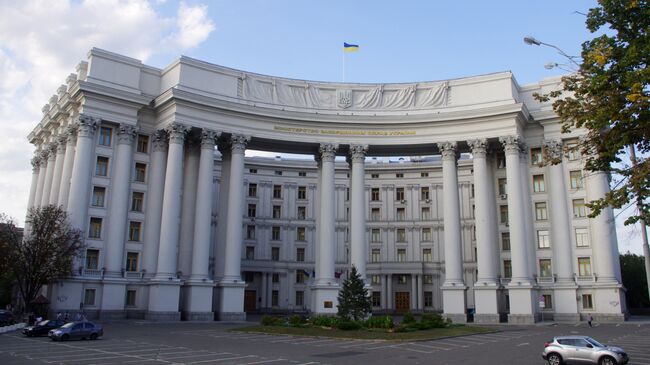 Министерство иностранных дел Украины. Архивное фото