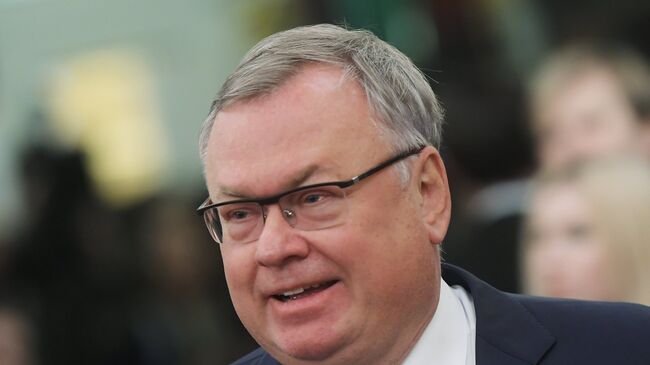 Президент, председатель правления Банка ВТБ Андрей Костин. Архивное фото