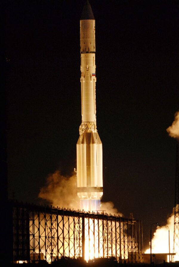 Запуск ракеты-носителя Протон-М. Архив