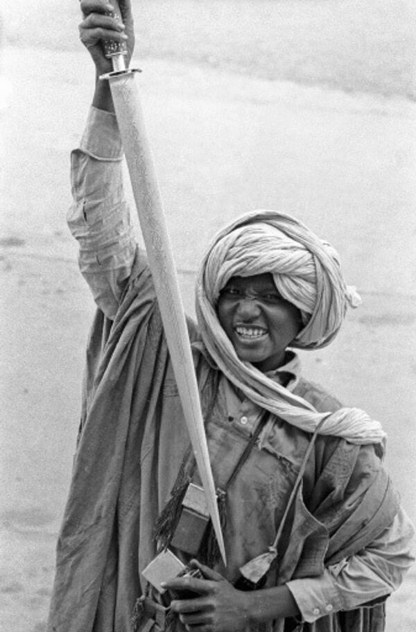 Туарегский кинжал. Архив