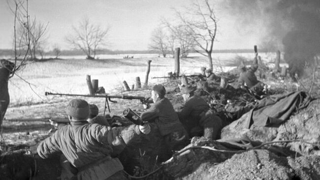 Бои на подступах к Сталинграду. 1942 год. Архивное фото