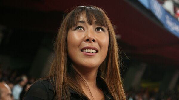 Певица Анита Цой в Пекине