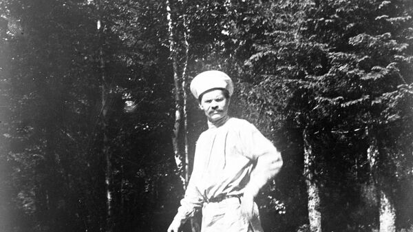 Максим Горький в Финляндии. 1904 - 1905 годы.