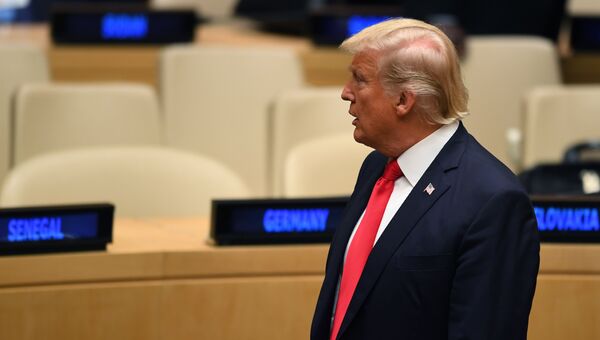Президент США Дональд Трамп принял участие в совещании по реформе ООН. 18 сентября 2017