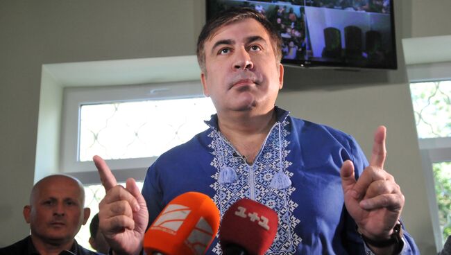 Михаил Саакашвили . Архивное фото