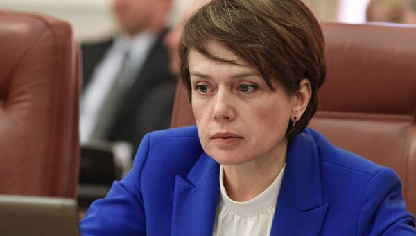 Министр образования и науки Украины Лилия Гриневич. Архивное фото