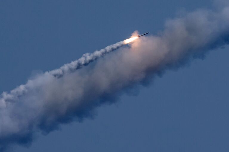 Запуск ракет Калибр