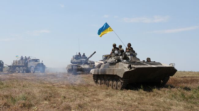 Военнослужащие ВСУ на востоке Украины