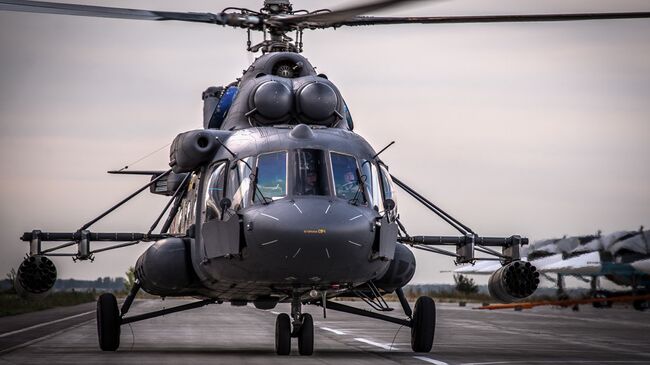 Вертолет Ми-8АМТШ Терминатор. Архивное фото