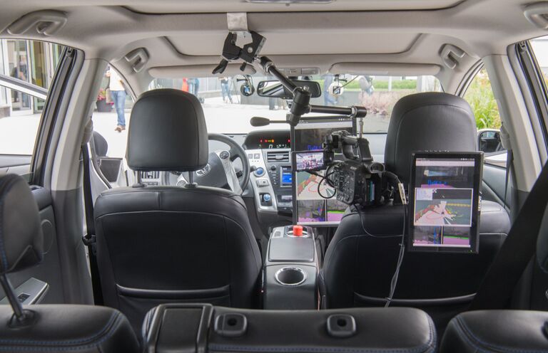 Кабина действующего прототипа беспилотного автомобиля в московском офисе отечественной ИТ-компании Яндекс Кабина действующего прототипа беспилотного автомобиля в московском офисе отечественной ИТ-компании Яндекс