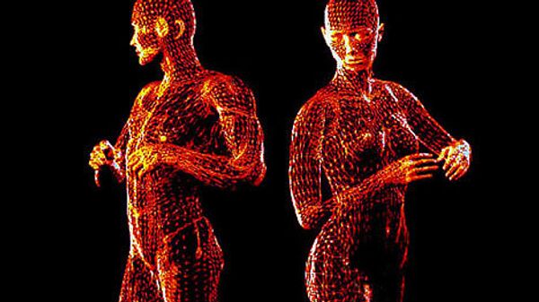 Трехмерные модели тел людей