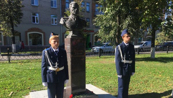 Открытие аллеи создателей российской авиации в Жуковском. 22 сентября 2017