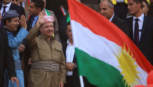 Президент Иракского Курдистана Масуд Барзани. Архивное фото