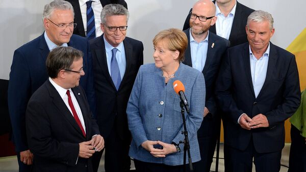 Канцлер Германии, лидер Христианско-демократического союза Ангела Меркель. Архивное фото