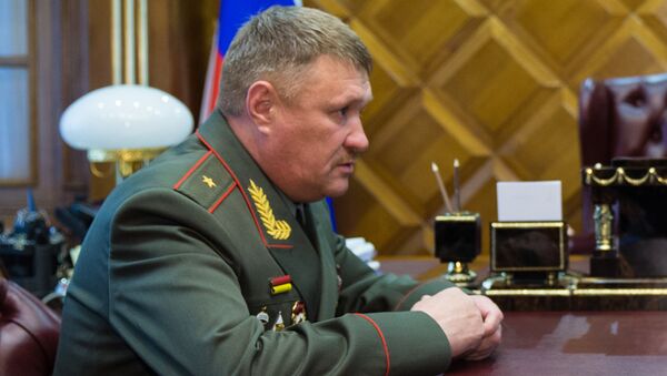 Командующий 68-м армейским корпусом генерал-майор Валерий Асапов. Архивное фото