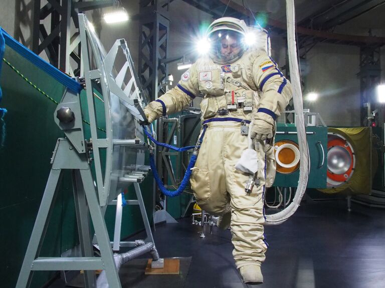 Космонавт Сергей Рязанский 