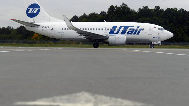 Самолет авиакомпании UTair. Архивное фото