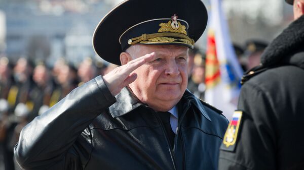 Заместитель командующего Черноморским флотом вице-адмирал Валерий Куликов. Архивное фото