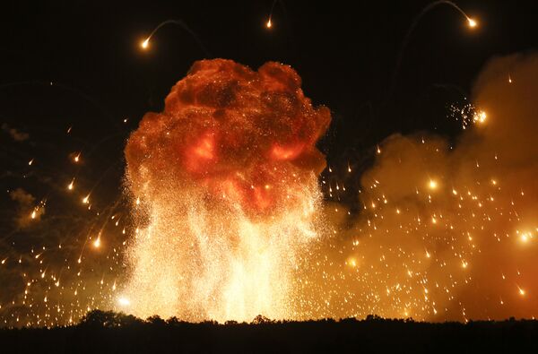 Пожар на военной базе в городе Калиновка в Винницкой области. 27 сентября 2017 Пожар на военной базе в городе Калиновка в Винницкой области. 27 сентября 2017