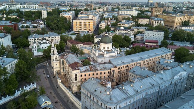 Виды Москвы. Архивное фото