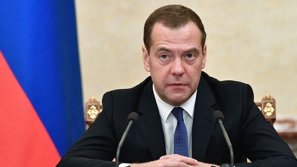 Премьер-министр Дмитрий Медведев. Архивное фото